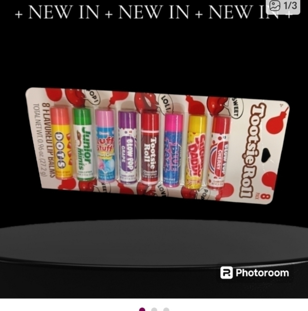 Tootsie Roll Flavored Lip Balm Pack of 8 Y2K 2000s - Picture 5 of 5
